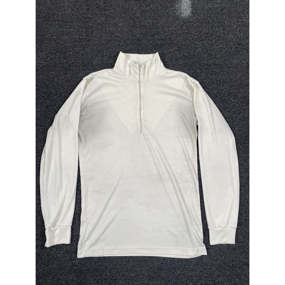 Vintage Patagonia Capilene 1/4 Base Layer Shirt White Womens Small Outdoors USA